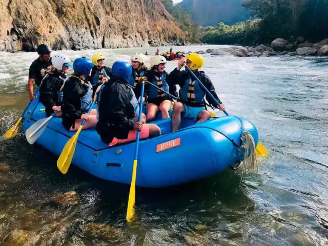 inca jungle 4 dias 3 noches rafting