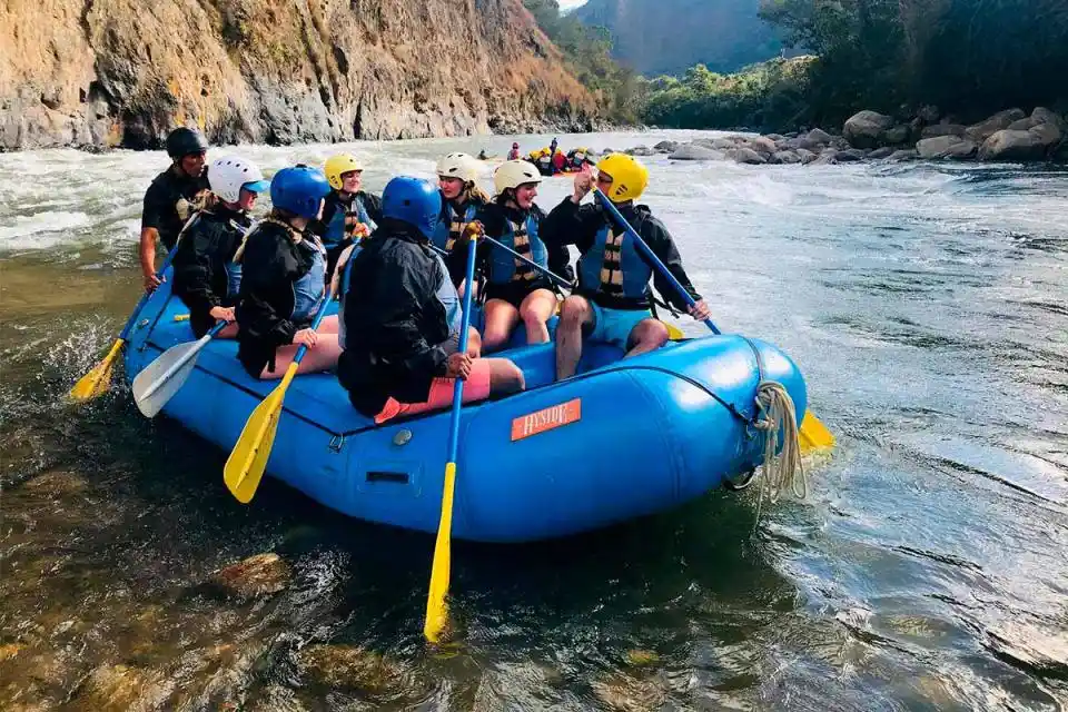 inca jungle 4 dias 3 noches rafting