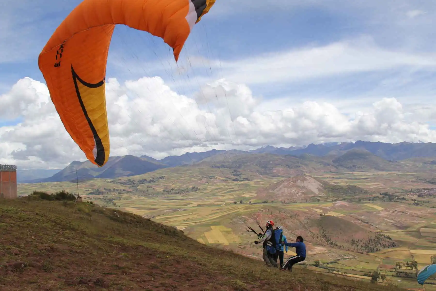 parapente valle sagrado