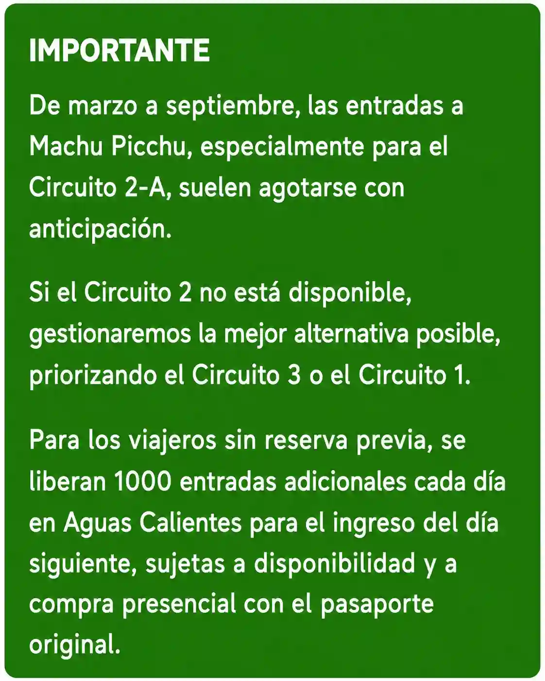 quechuas expeditions informacion