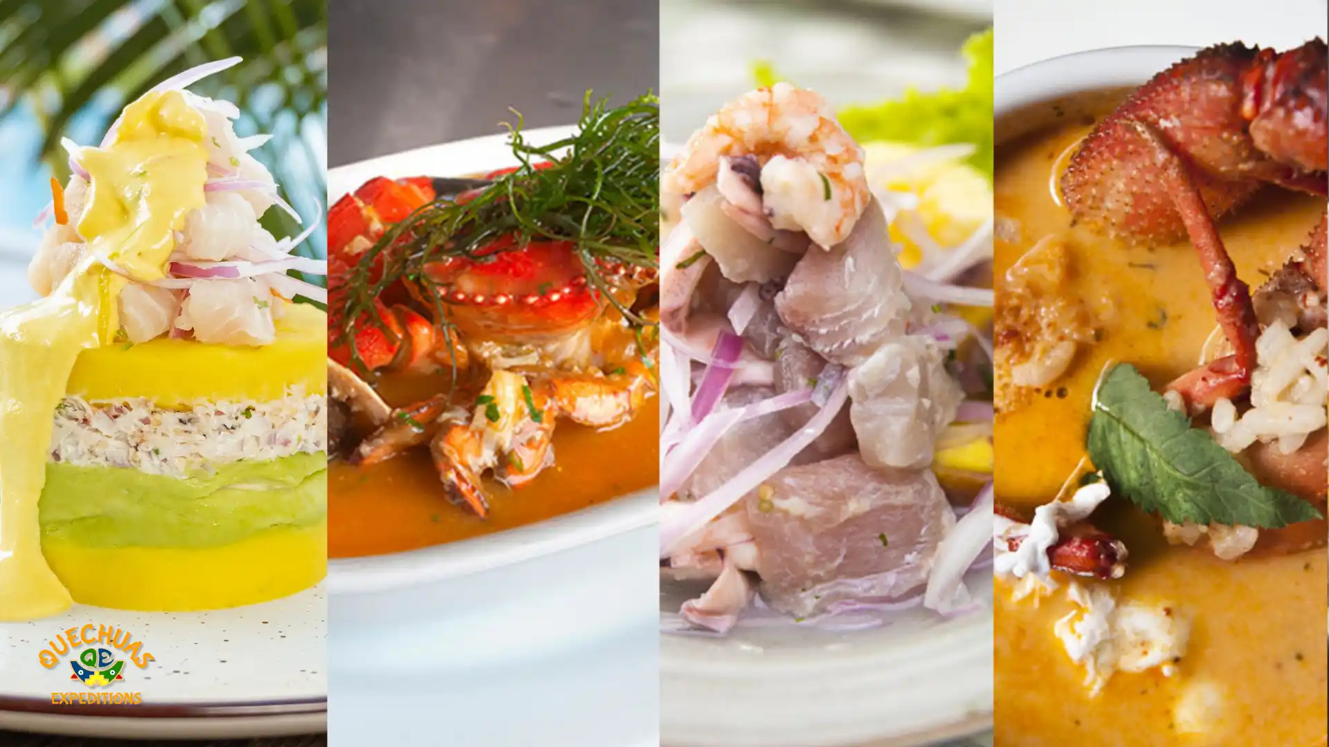 Gastronomía marina en las playas de Perú