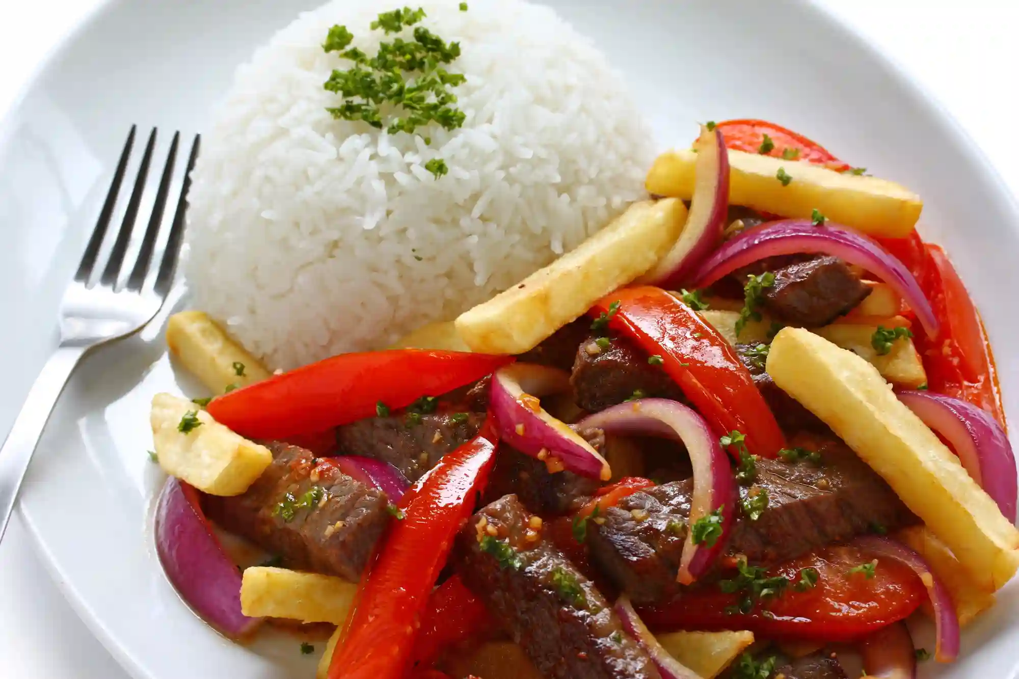 El lomo saltado refleja la influencia china